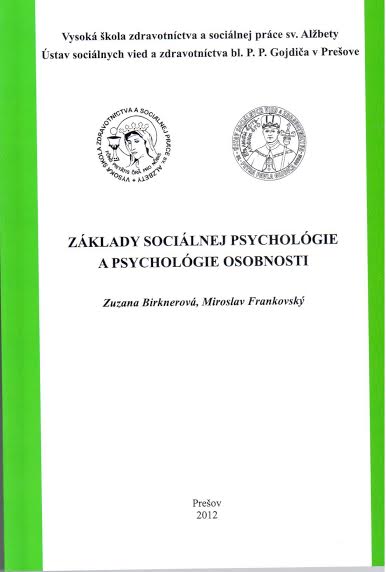 Základy sociálnej psychológie a psychológie osobnosti