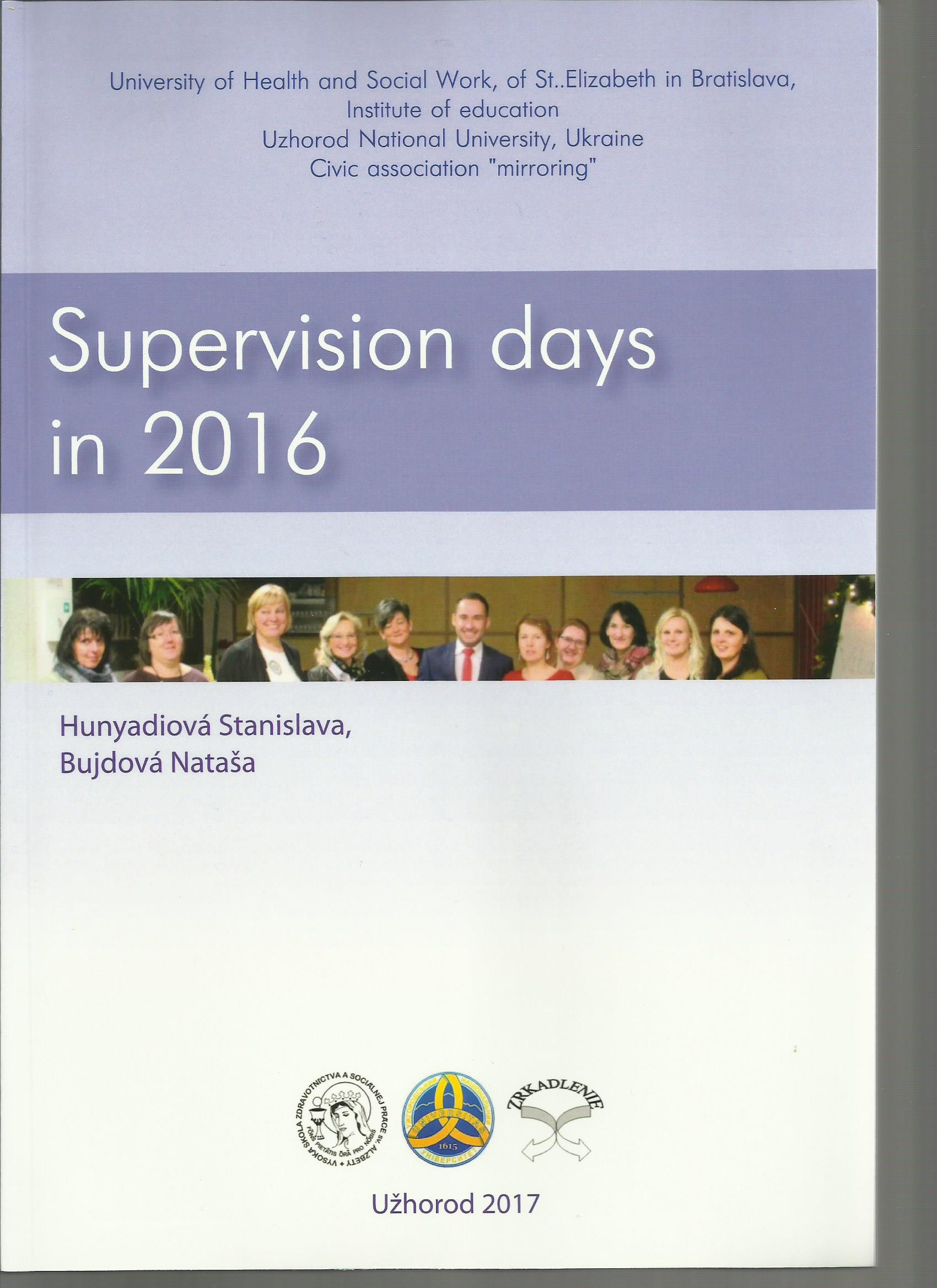 Supervision days in 2016