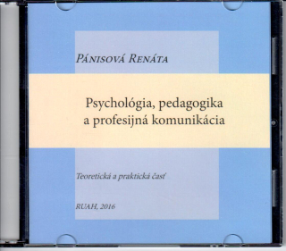 Psychológia, pedagogika a profesijná komunikácia CD
