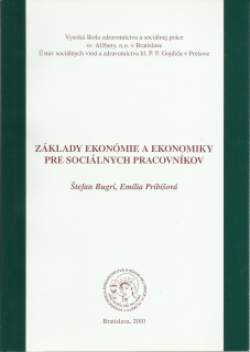 Základy ekonómie a ekonomiky pre sociálnych pracovníkov